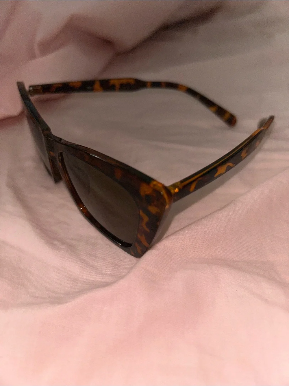Tortoiseshell Cat-Eye Sunglasses - Women's Accessories